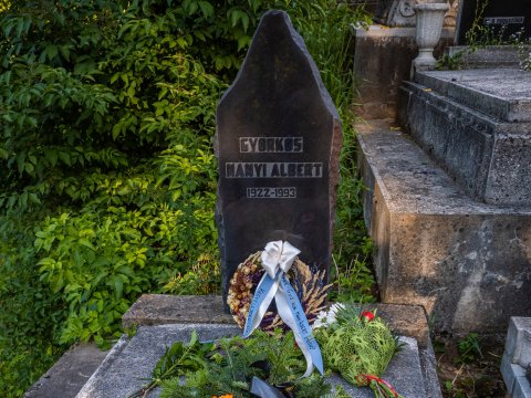 Györkös Mányi Albert sírja